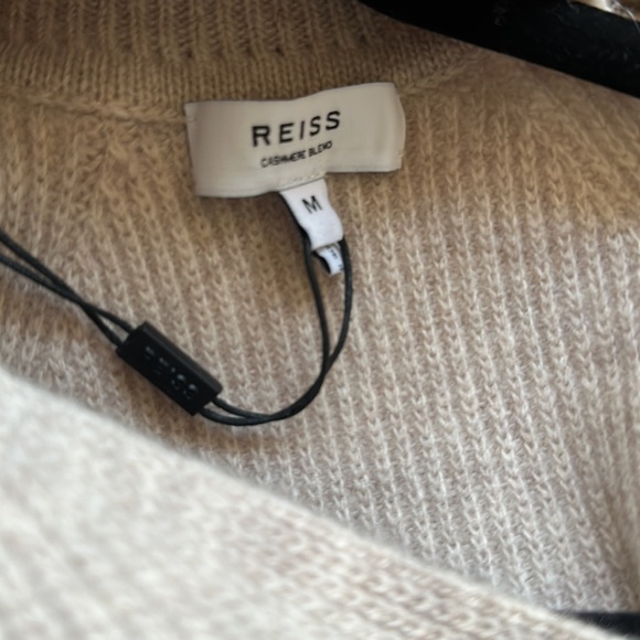 NEW!!!  REISS Clem Sleeveless Turtleneck Wool & Cashmere Top - Picture 6 of 8